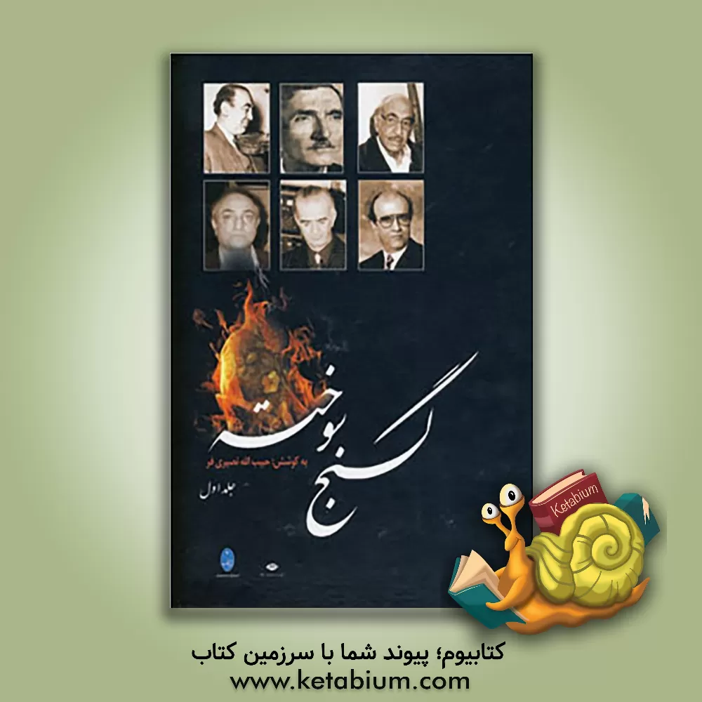 کتاب گنج سوخته اثر حبیب‌الله نصیری‌فر