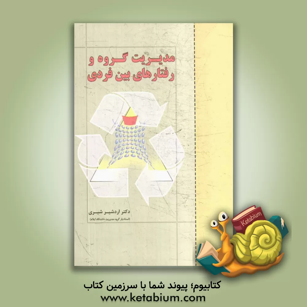 کتاب مدیریت گروه و رفتارهای بین فردی اثر اردشیر شیری