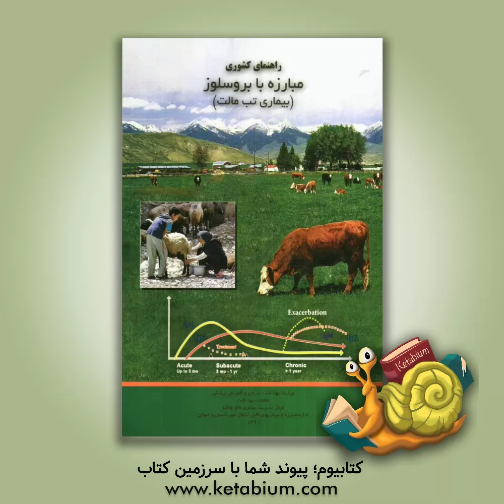 کتاب راهنمای کشوری مبارزه با بروسلوز (بیماری تب مالت) اثر محمد زینلی