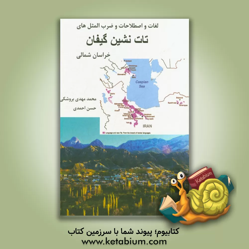 کتاب لغات و اصطلاحات و ضرب المثل های تات نشین گیفان اثر محمدمهدی بروشکی