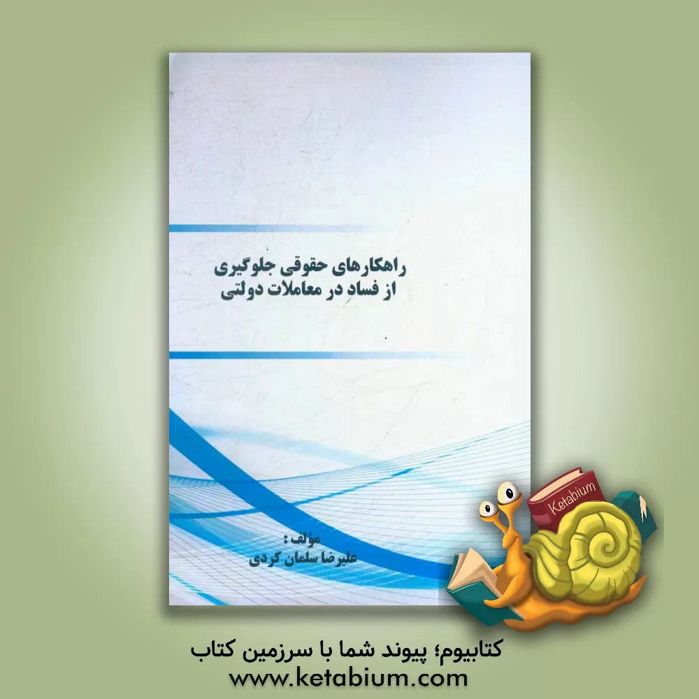 کتاب راهکارهای حقوقی جلوگیری از فساد در معاملات دولتی اثر علیرضا سلمان‌کردی