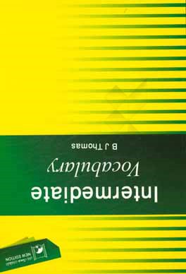 کتاب Intermediate vocabulary اثر B. J. Thomas