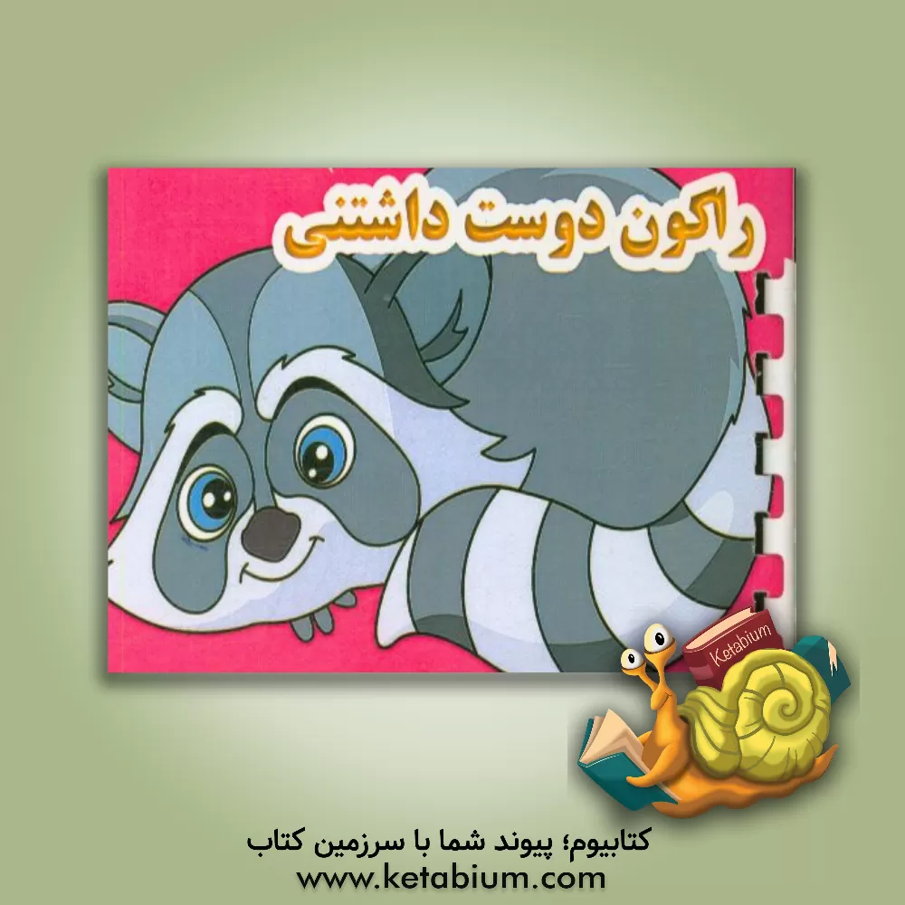 کتاب راکون دوست داشتنی اثر آیدین کرباسی