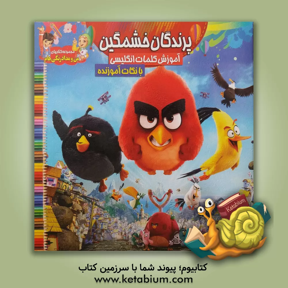 کتاب پرندگان خشمگین اثر گرافیک جوانه