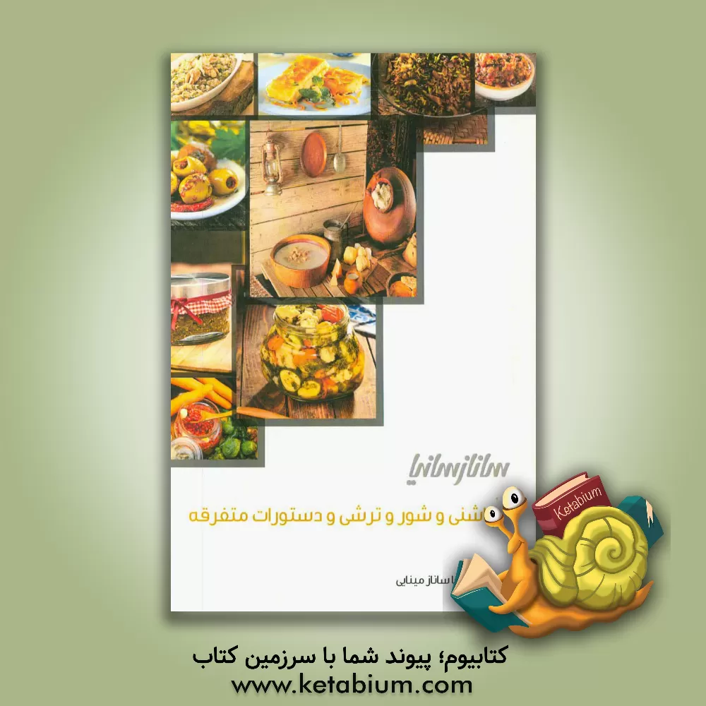 کتاب چاشنی و شور و ترشی دستورات متفرقه اثر ساناز مینایی