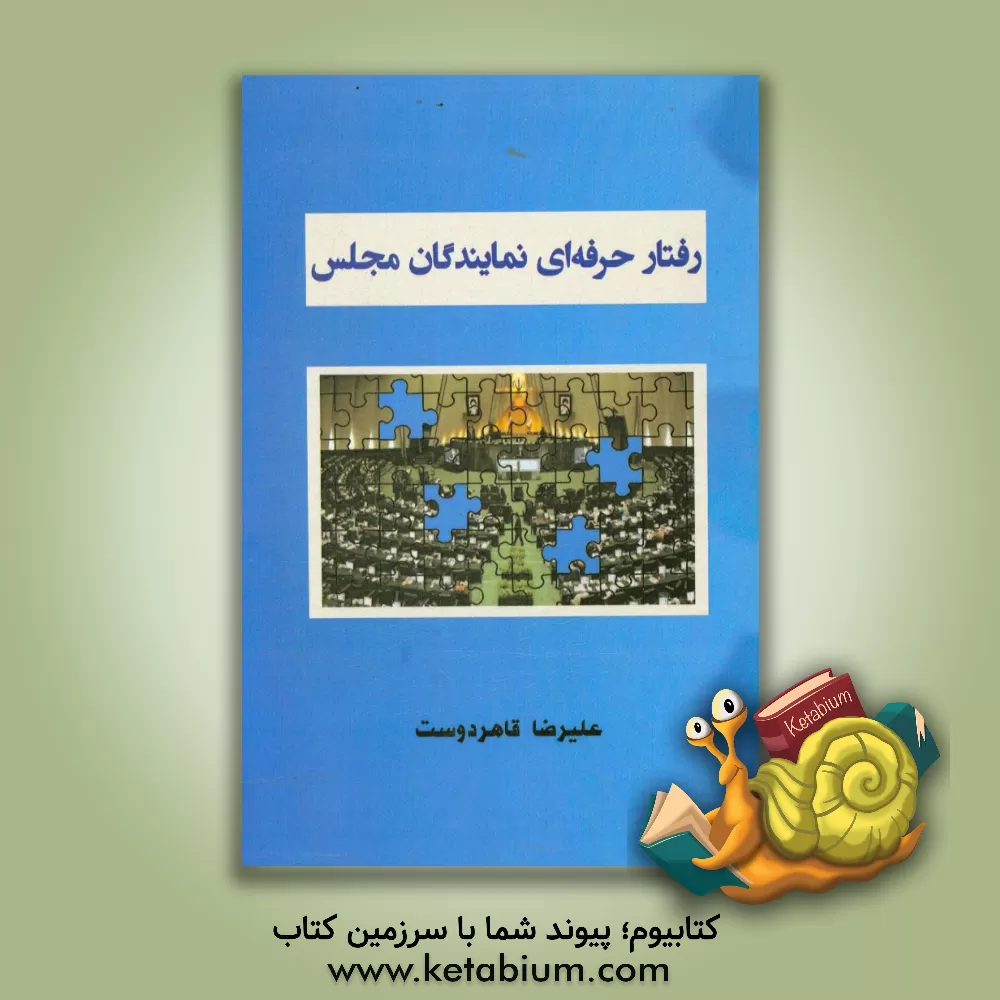 کتاب رفتار حرفه ای نمایندگان مجلس اثر علیرضا قاهردوست