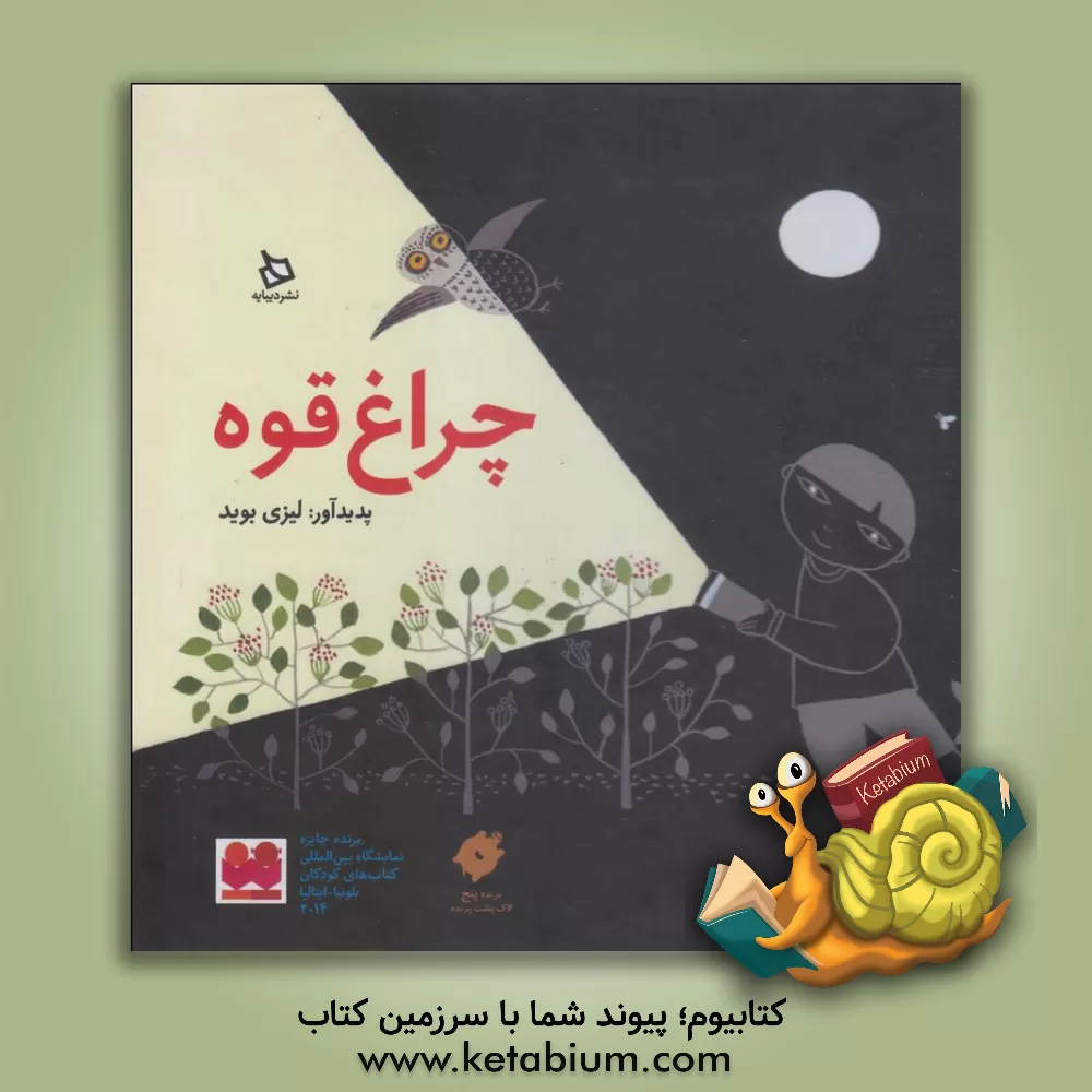 کتاب چراغ قوه اثر لیزی بوید