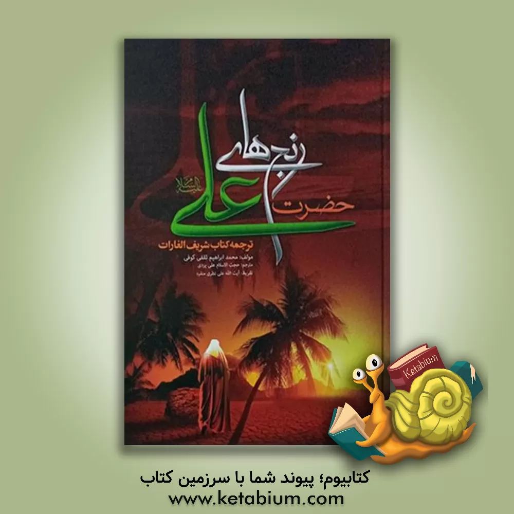 کتاب رنج های حضرت علی (ع) اثر ابراهیم‌بن‌محمد ثقفی