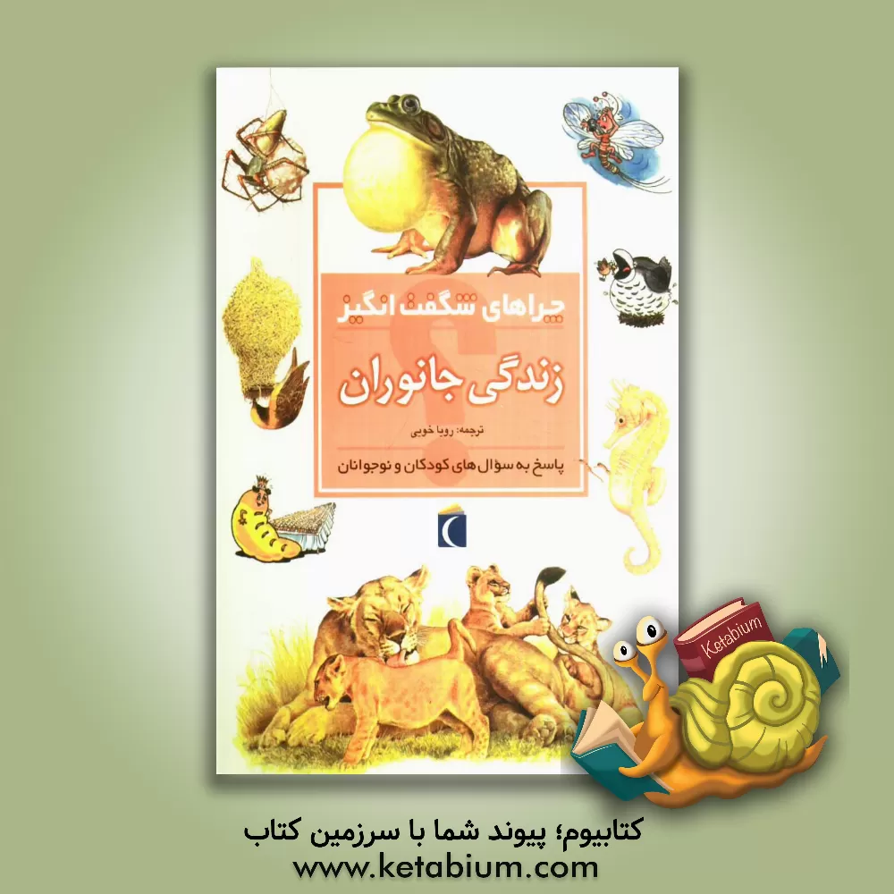 کتاب چراهای شگفت انگیز: زندگی جانوران: پاسخ به سوال های کودکان و نوجوانان اثر بلیندا وبر