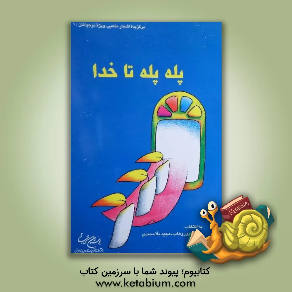 کتاب پله پله تا خدا: برگزیده اشعار مذهبی ویژه نوجوانان اثر محمود پوروهاب