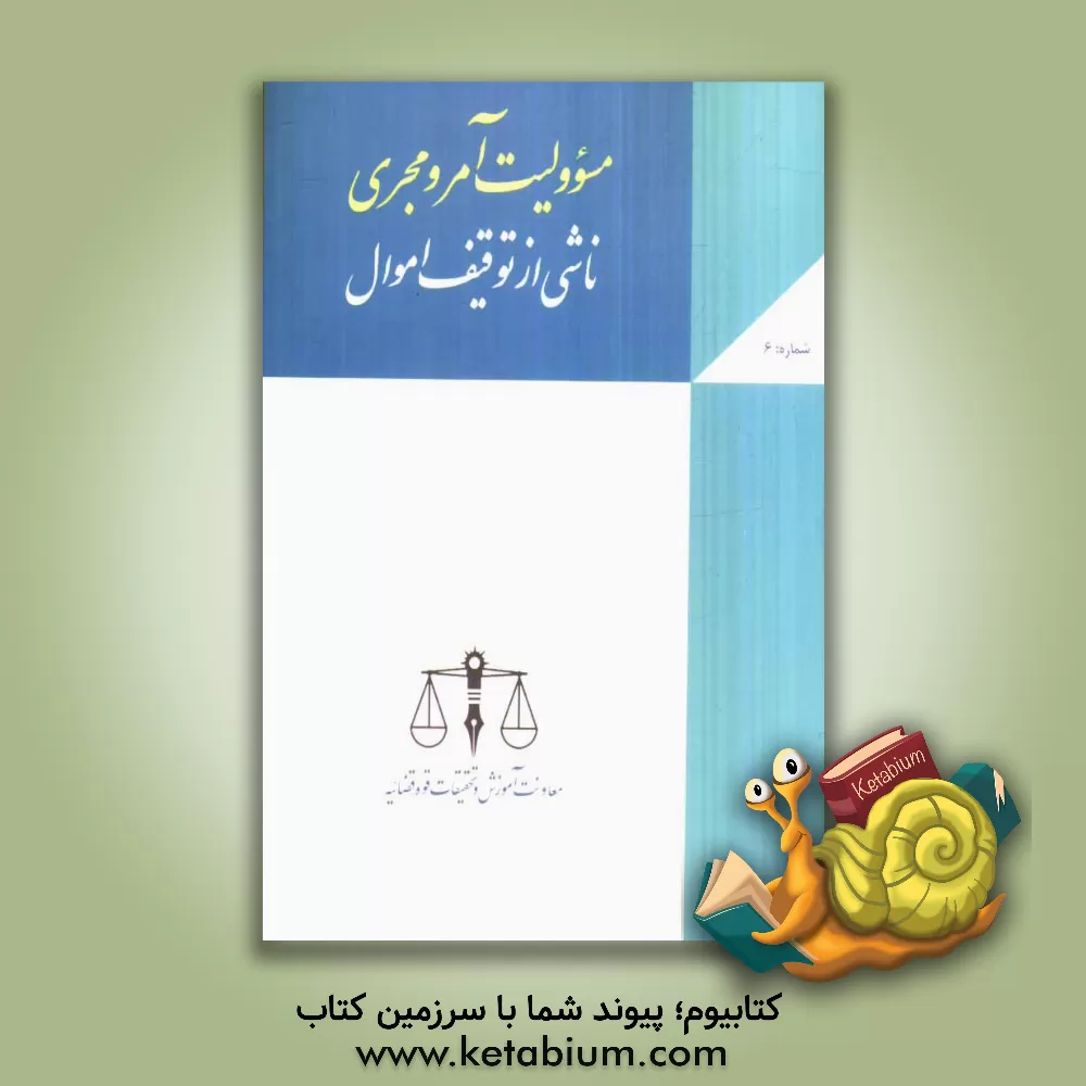 کتاب مسئولیت آمر و مجری ناشی از توقیف اموال اثر حاجی‌محمدی