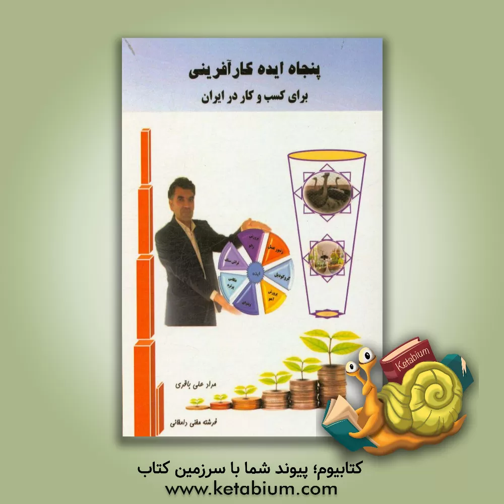 کتاب پنجاه ایده کارآفرینی برای کسب و کار در ایران اثر مرادعلی باقری