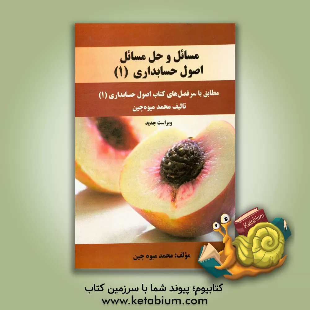 کتاب مسائل و حل مسائل اصول حسابداری (1): مطابق با سرفصل های کتاب اصول حسابداری (1) اثر محمد میوه‌چین