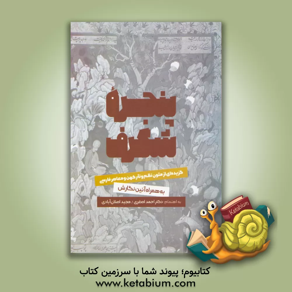 کتاب پنجره شگرف: گزیده ای از متون نظم و نثر کهن و معاصر فارسی به همراه آئین نگارش اثر احمد اصغری