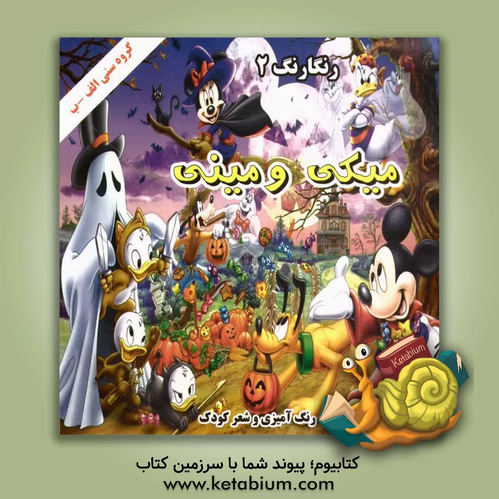 کتاب رنگارنگ 2: میکی و مینی اثر مریم جباری