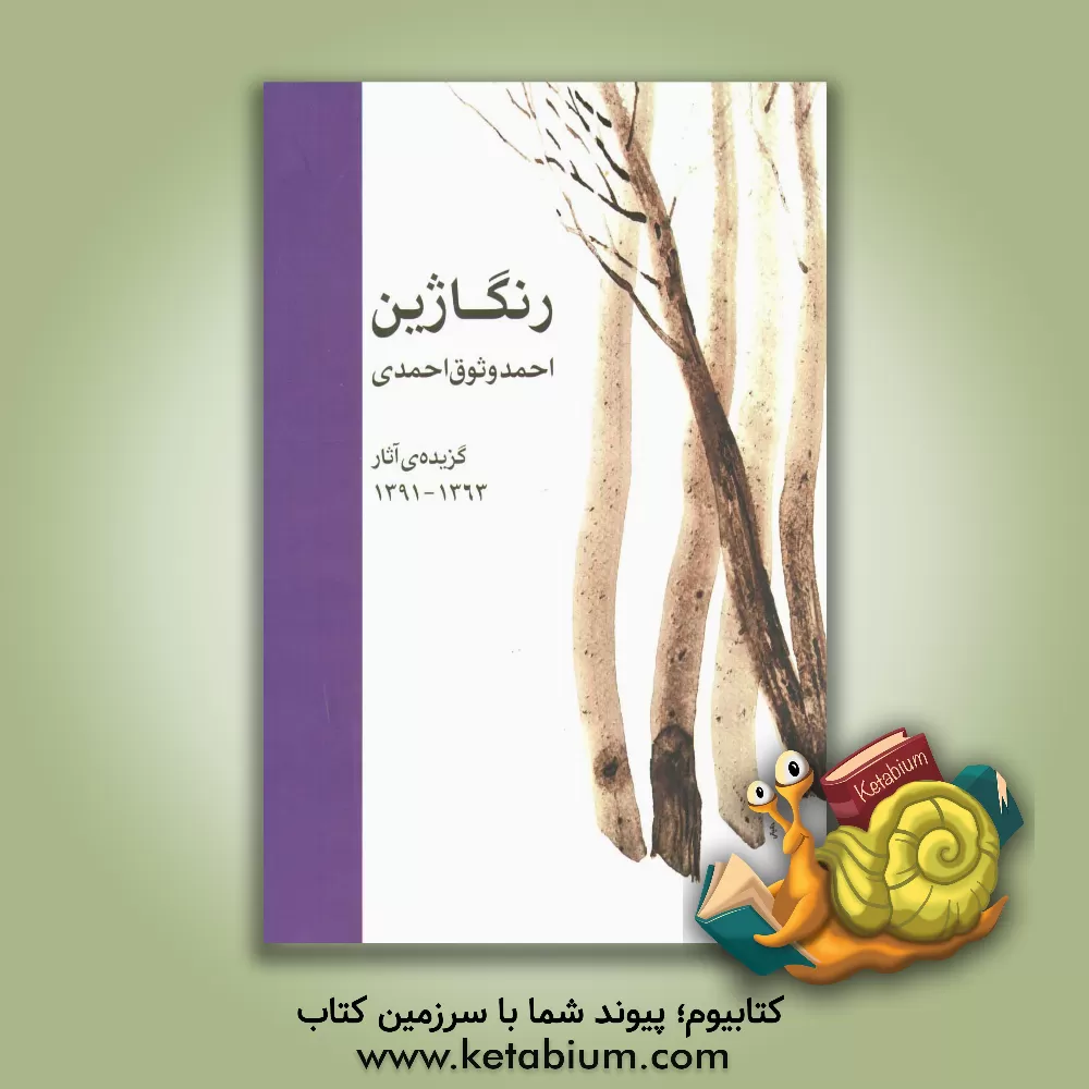 کتاب رنگاژین: گزیده ی آثار 1363 - 1391 احمد وثوقی اثر حمید خداپناهی