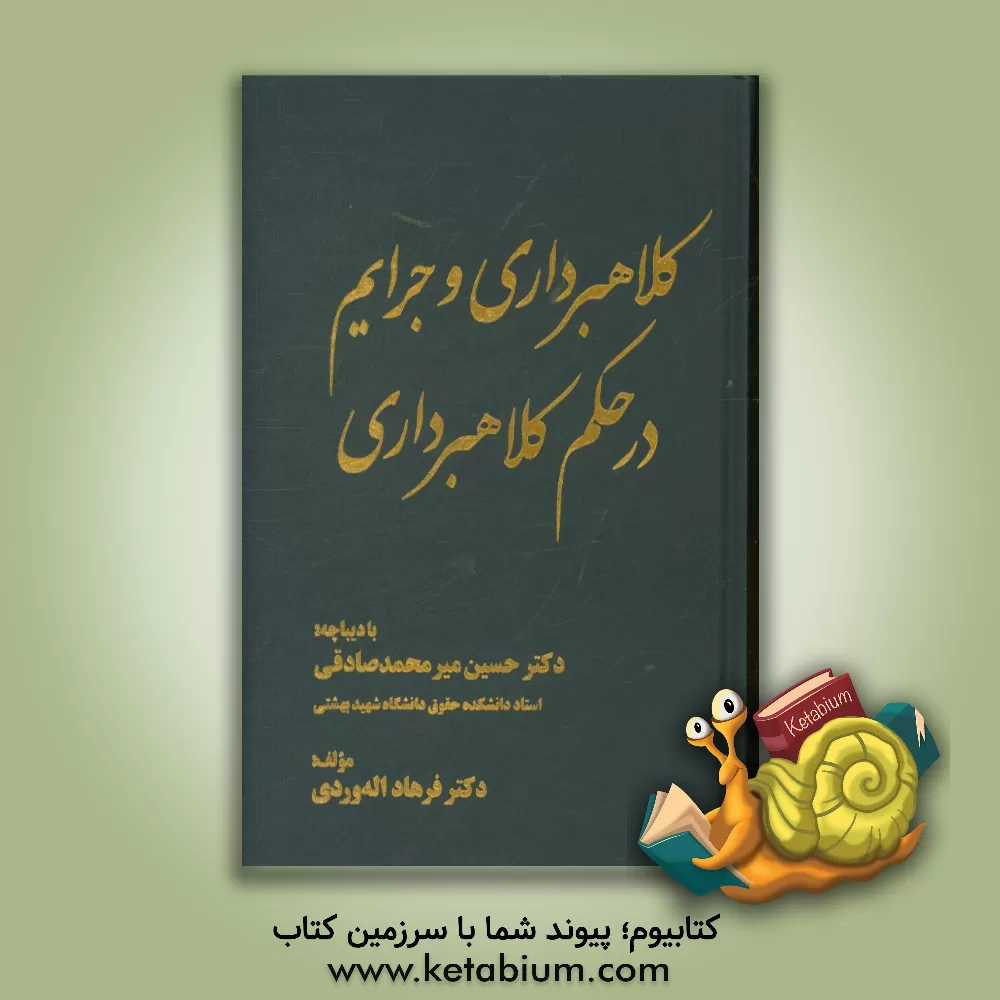 کتاب کلاهبرداری و جرایم در حکم کلاهبرداری اثر فرهاد اله‌وردی