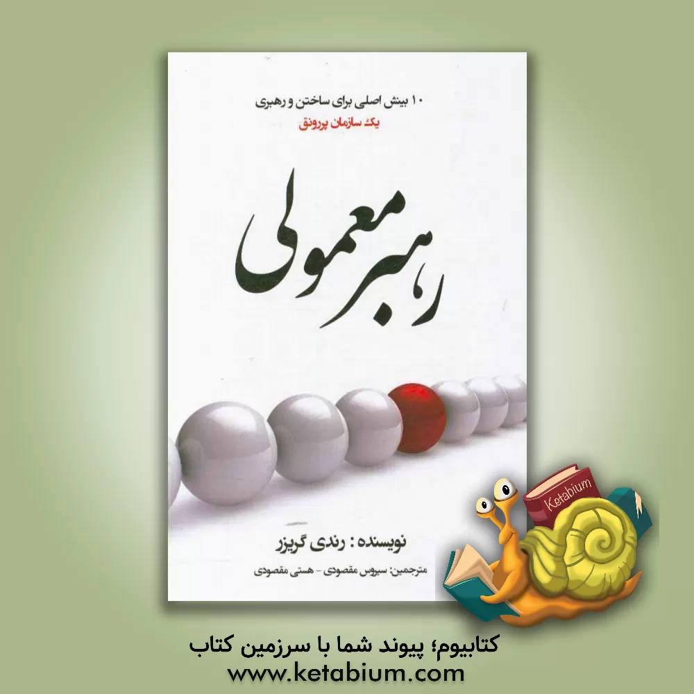 کتاب رهبر معمولی اثر رندی گریزر