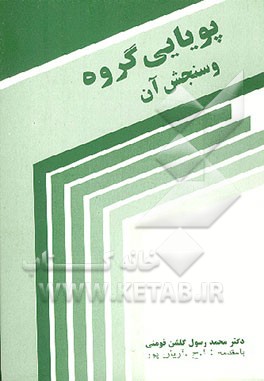 کتاب پویایی گروه و سنجش آن: درآمدی بر دیدگاه روانی - اجتماعی اثر محمدرسول گلشن‌فومنی