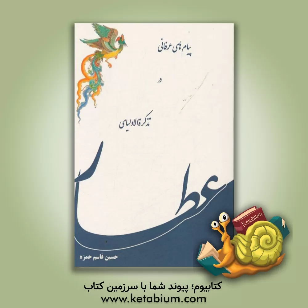 کتاب پیام های عرفانی در تذکره الاولیای عطار اثر حسین قاسم‌حمزه