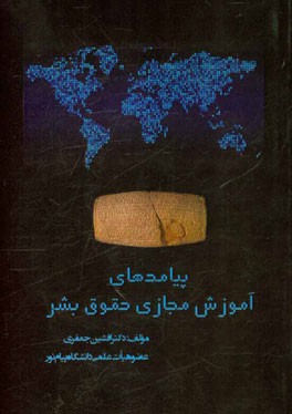 کتاب پیامدهای آموزش مجازی حقوق بشر اثر افشین جعفری