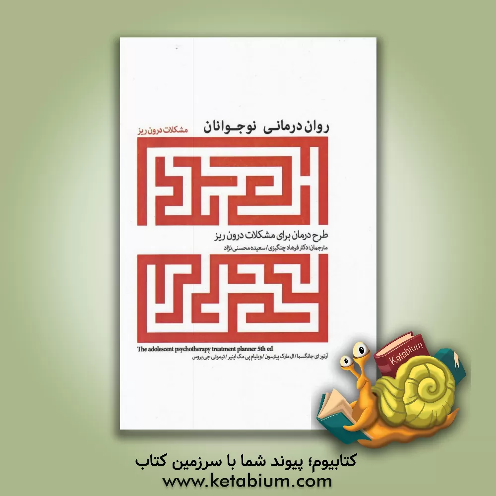 کتاب روان درمانی نوجوانان: طرح درمان برای اختلالات برون ریز اثر آرتورای. جانگسما