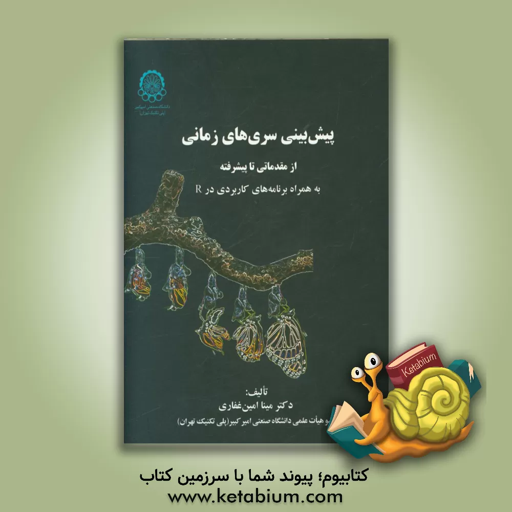کتاب پیش بینی سری های زمانی: از مقدماتی تا پیشرفته به همراه برنامه کاربردی در R اثر مینا امین‌غفاری