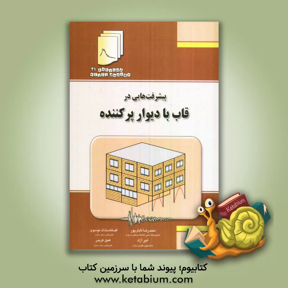 کتاب پیشرفت هایی در قاب با دیوار پر کننده اثر محمدرضا تابش‌پور