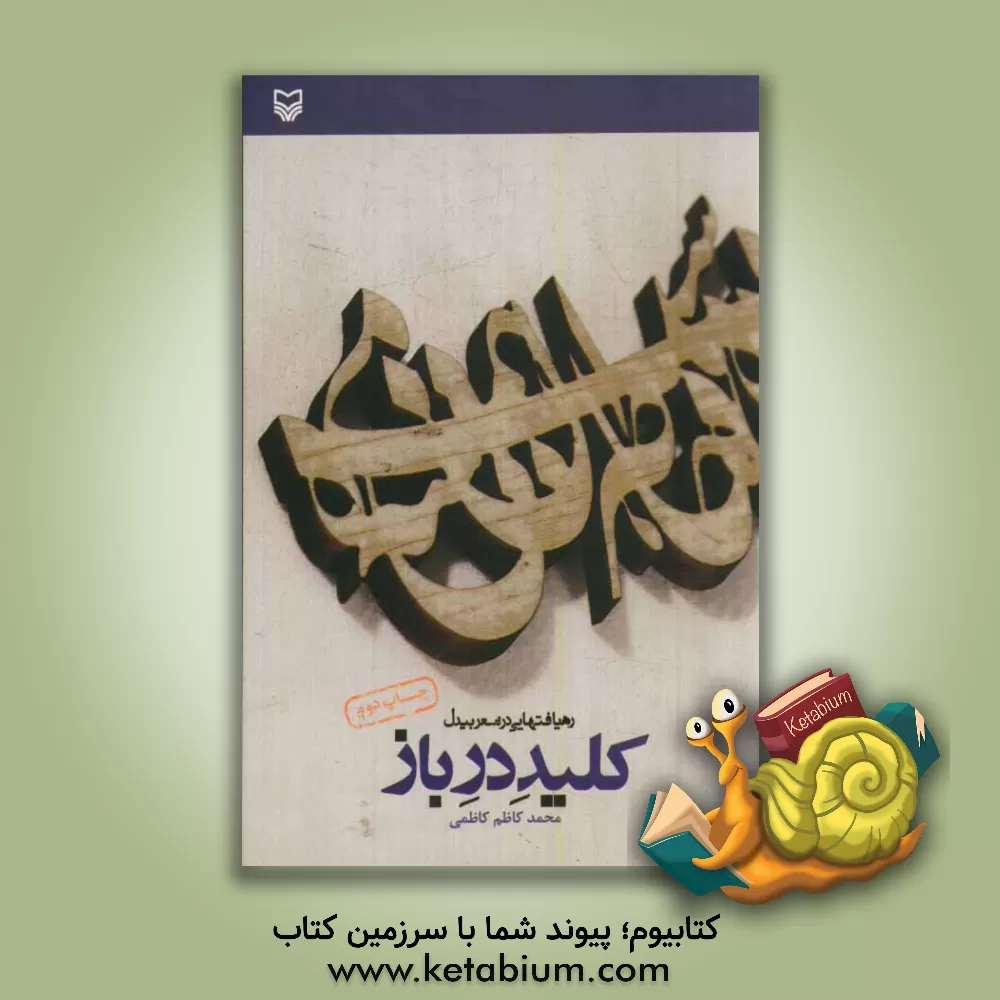 کتاب کلید در باز: رهیافتی در شعر بیدل اثر محمدکاظم کاظمی