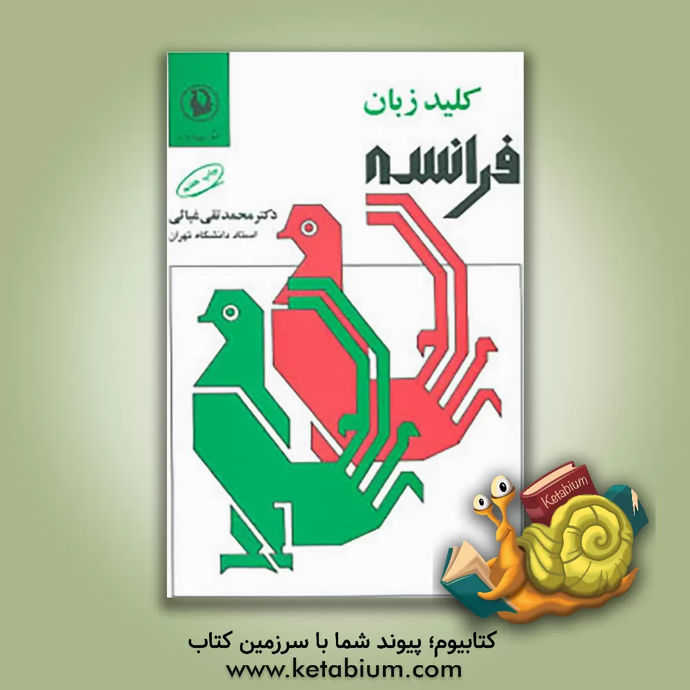 کتاب کلید زبان فرانسه |اثر محمدتقی غیاثی