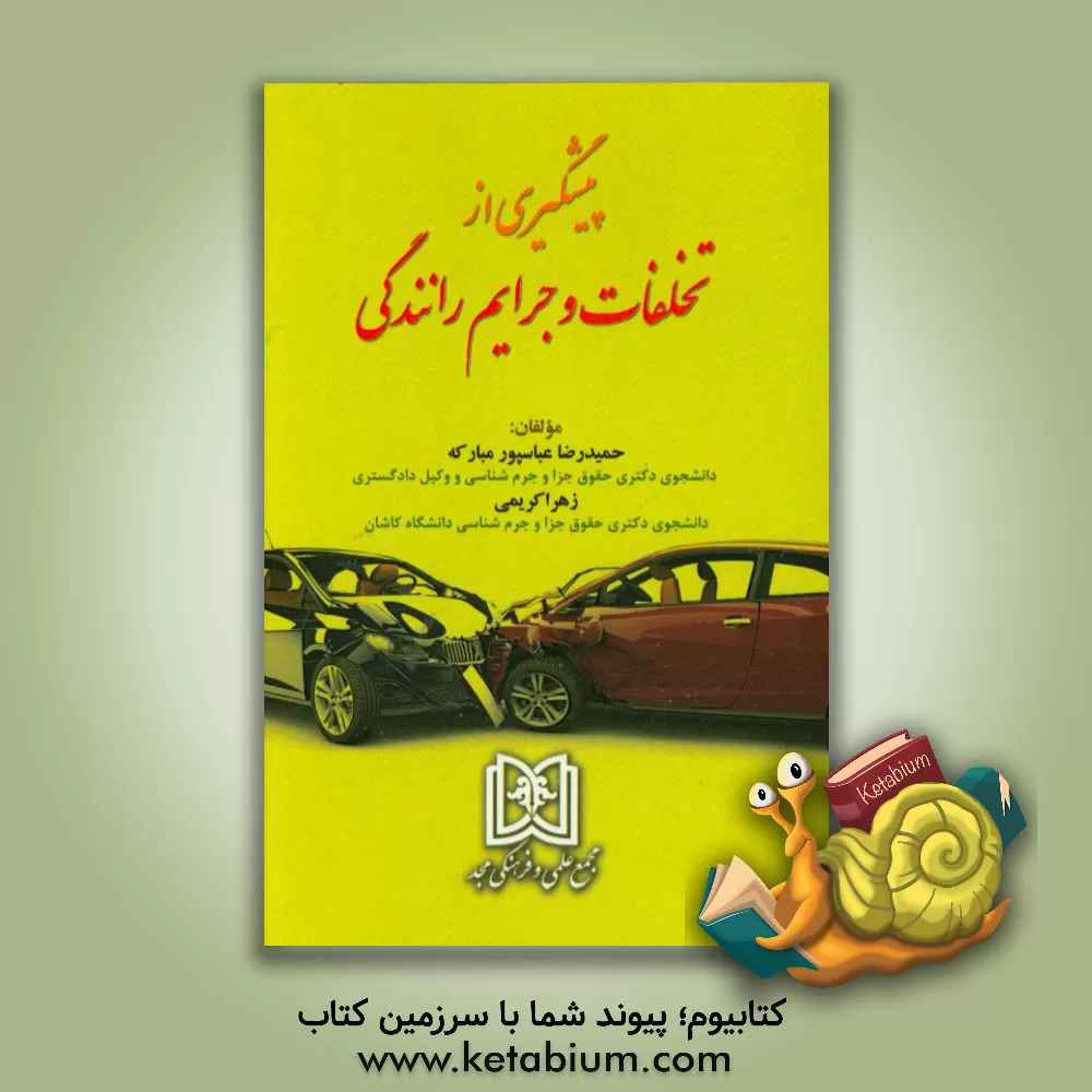 کتاب پیشگیری از تخلفات و جرایم رانندگی اثر زهرا کریمی