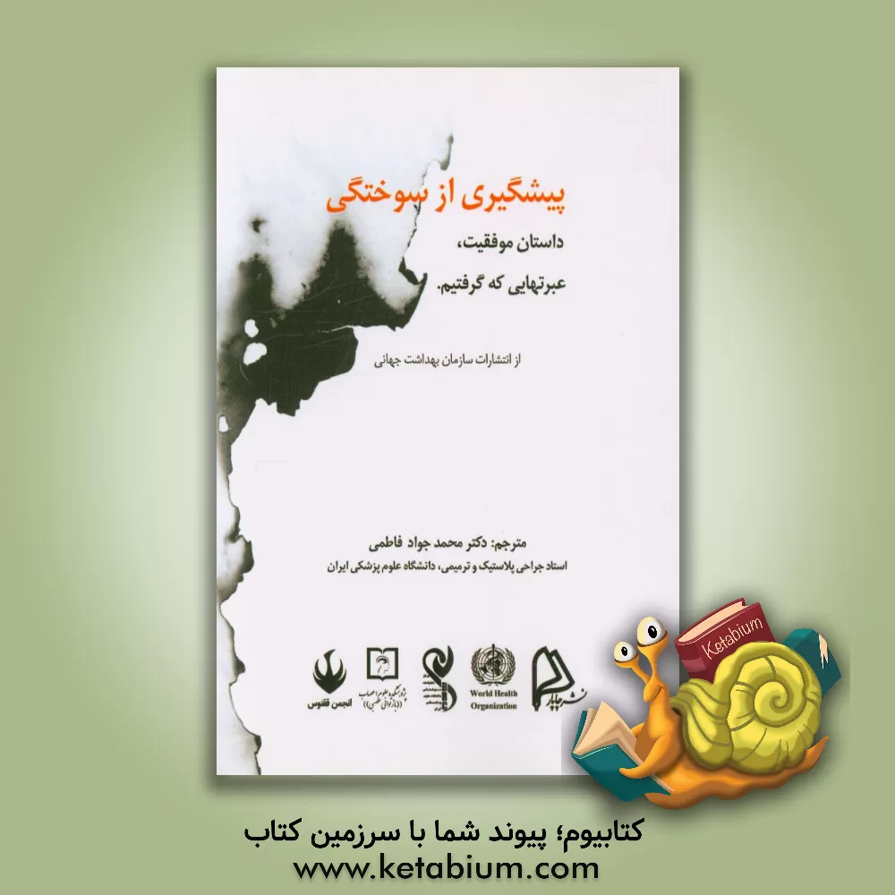 کتاب پیشگیری از سوختگی: داستان موفقیت، عبرت هایی که گرفتیم اثر محمدجواد فاطمی