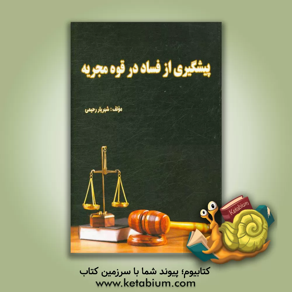 کتاب پیشگیری از فساد در قوه مجریه اثر شهریار رحیمی