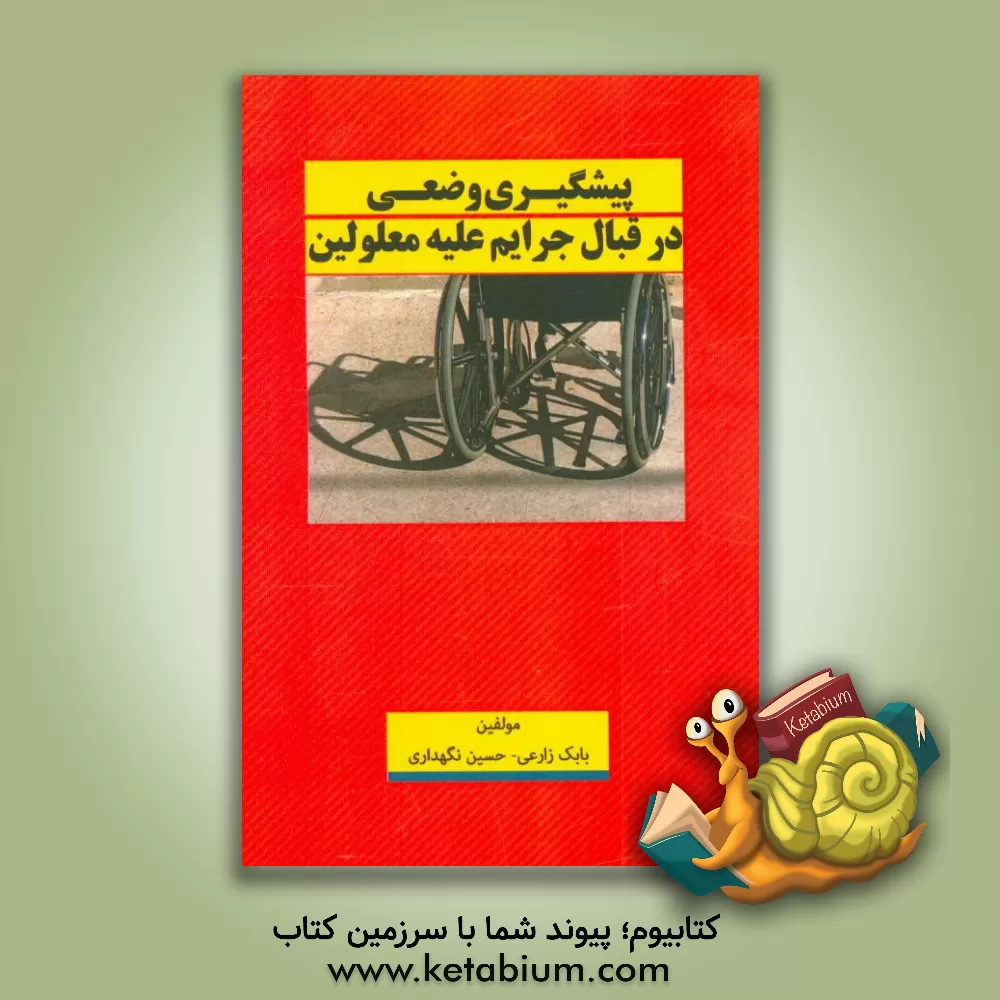 کتاب پیشگیری وضعی در قبال جرایم علیه معلولین اثر بابک زارعی