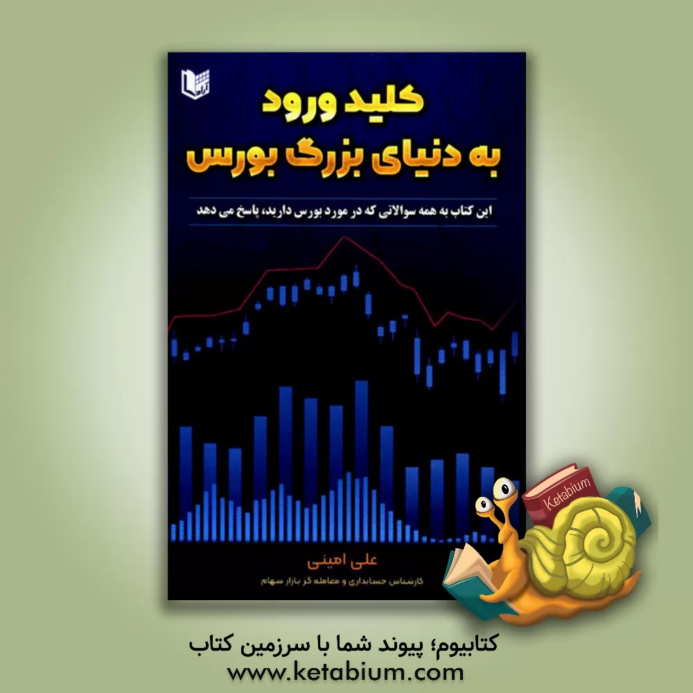 کتاب کلید ورود به دنیای بزرگ بورس: این کتاب به همه سوالاتی که در مورد بورس دارید پاسخ می دهد اثر علی امینی