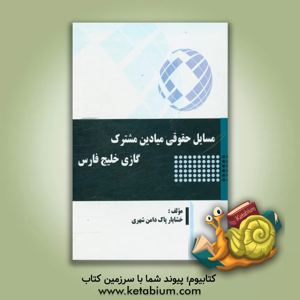کتاب مسایل حقوقی میادین مشترک گازی خلیج فارس اثر خشایار پاک‌دامن‌شهری