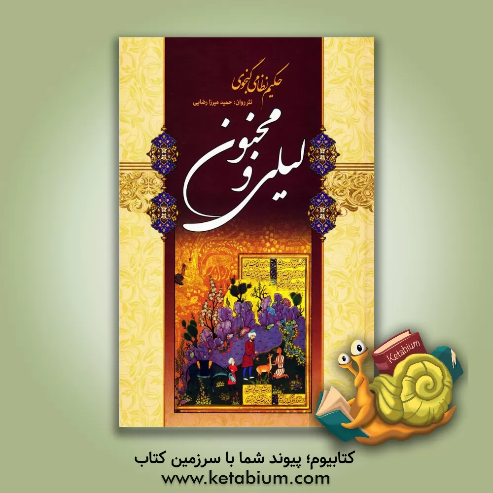 کتاب لیلی و مجنون اثر حمید میرزارضایی