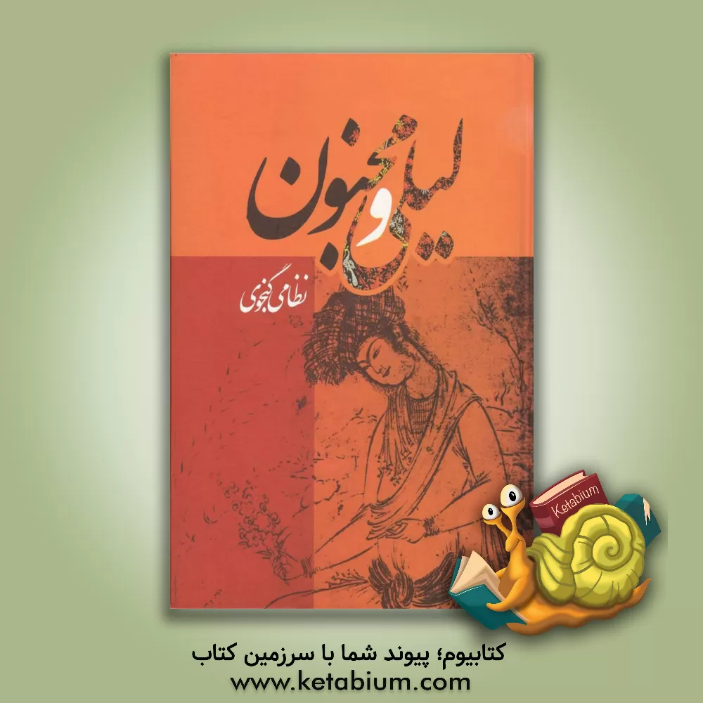 کتاب لیلی و مجنون اثر لیلاسادات عبدالوند