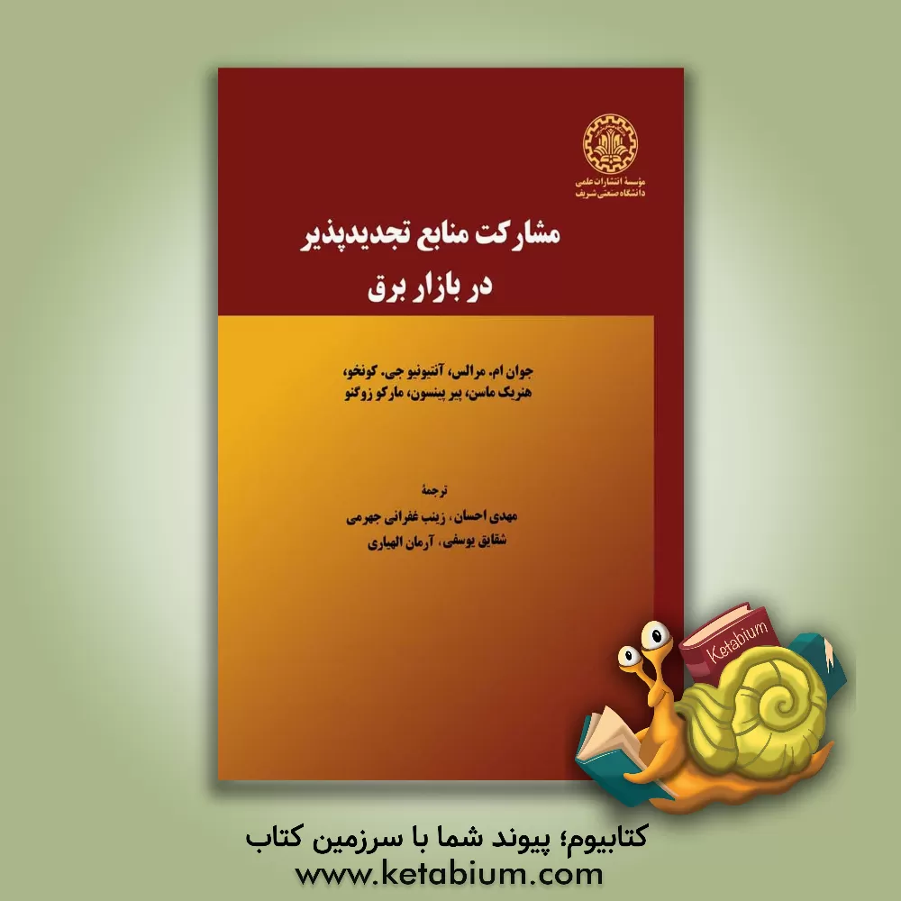 کتاب مشارکت منابع تجدیدپذیر در بازار برق اثر جوان‌میگل مرالس
