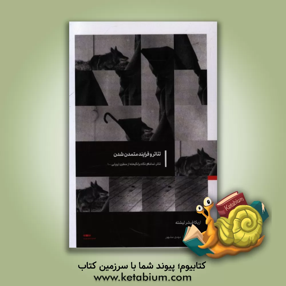 کتاب تئاتر، تماشا و نگاه برانگیخته از منظری اروپایی: تئاتر و فرایند متمدن شدن اثر اریکا فیشر-لیشته