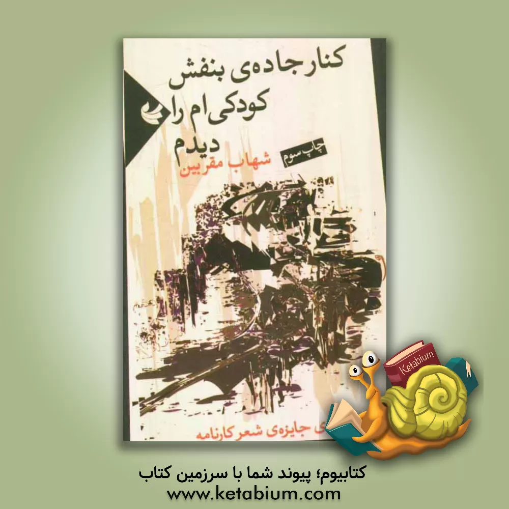 کتاب کنار جاده ی بنفش کودکی ام را دیدم: مجموعه شعر اثر شهاب مقربین