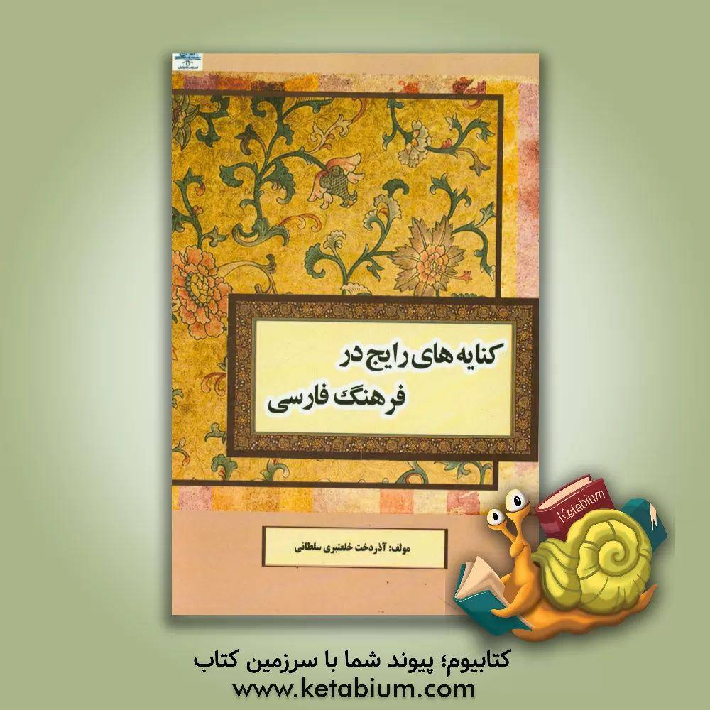 کتاب کنایه های رایج در فرهنگ فارسی |اثر آذردخت خلعتبری سلطانی