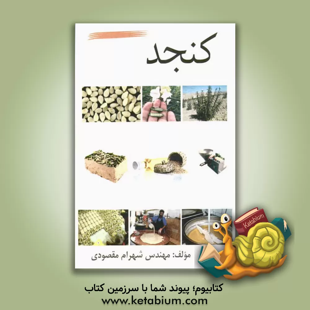 کتاب کنجد اثر شهرام مقصودی