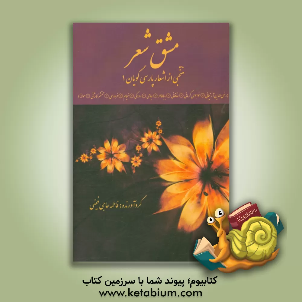 کتاب مشق شعر: منتخبی از اشعار پارسی گویان اثر فاطمه حاجی‌فیضی