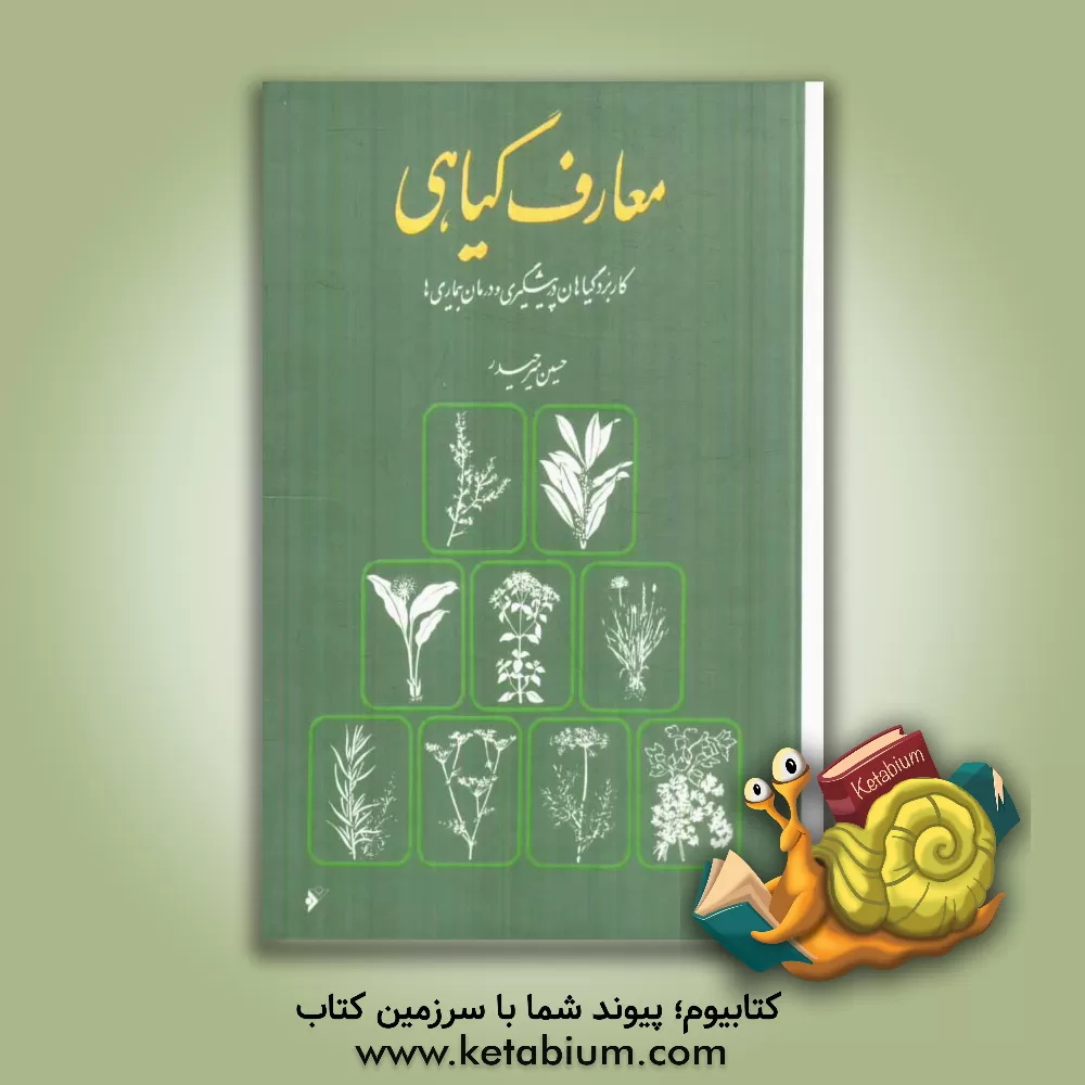 کتاب معارف گیاهی: کاربرد گیاهان در پیشگیری و درمان بیماری ها: با ارائه آخرین تحقیقات علمی محققان و دانشمندان جهان اثر حسین میرحیدر
