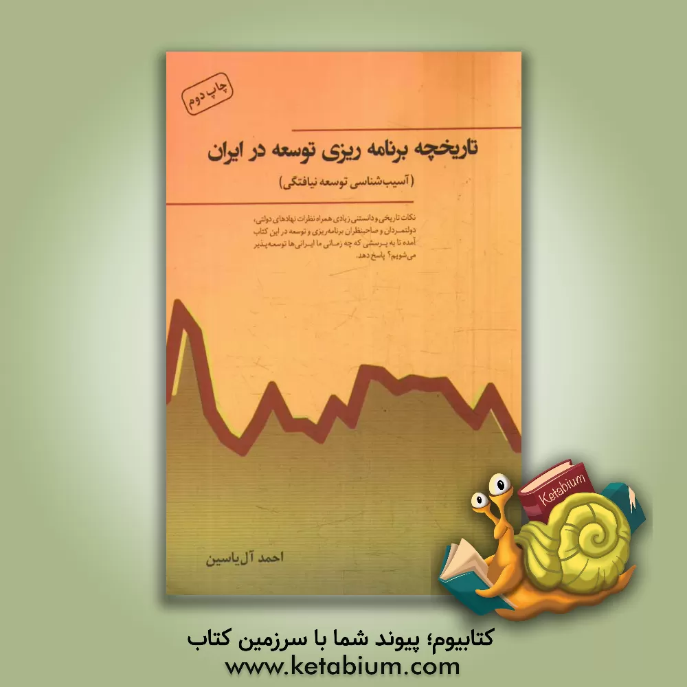 کتاب تاریخچه برنامه ریزی توسعه در ایران (آسیب شناسی توسعه نیافتگی) اثر احمد آل‌یاسین