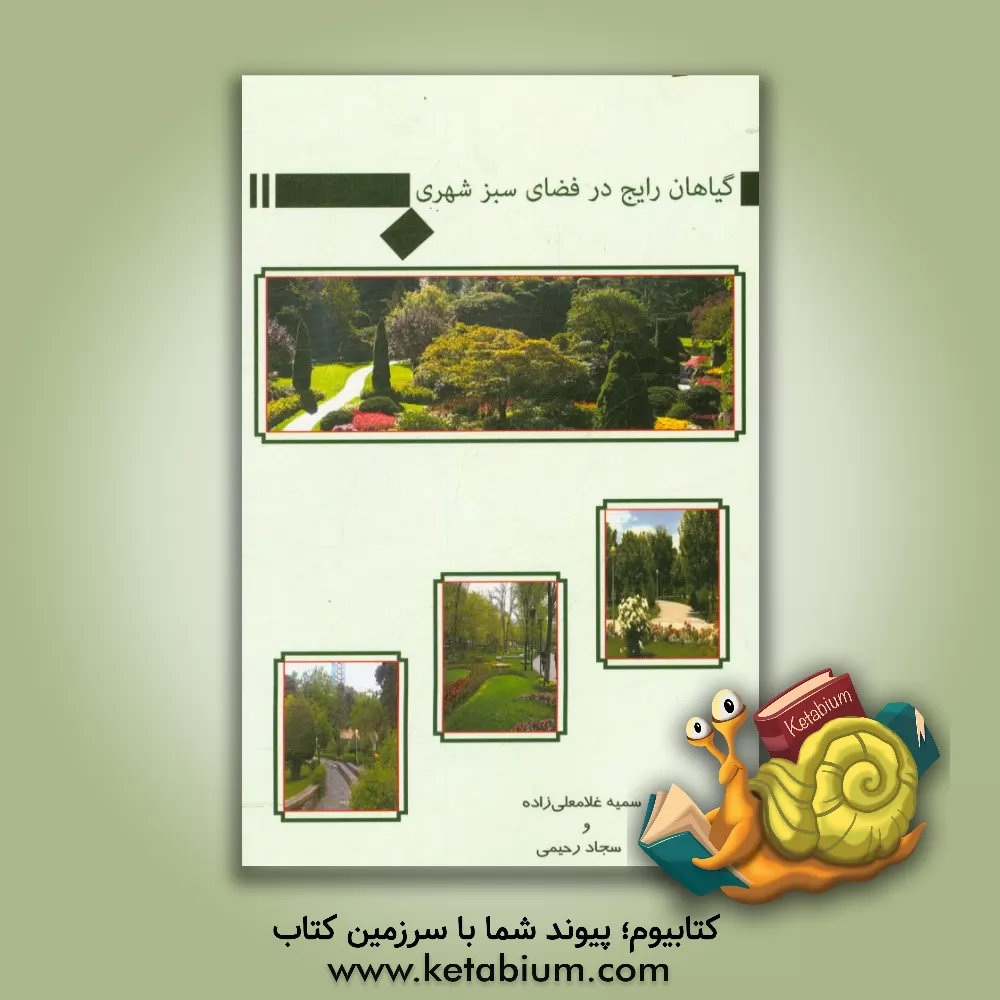 کتاب معرفی گیاهان رایج در فضای سبز شهری اثر سمیه غلامعلی‌زاده