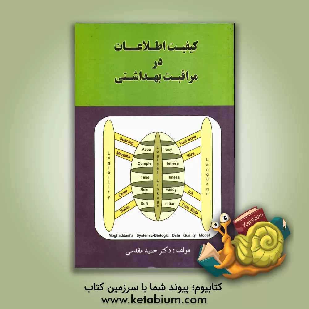 کتاب کیفیت اطلاعات در مراقبت بهداشتی اثر حمید مقدسی