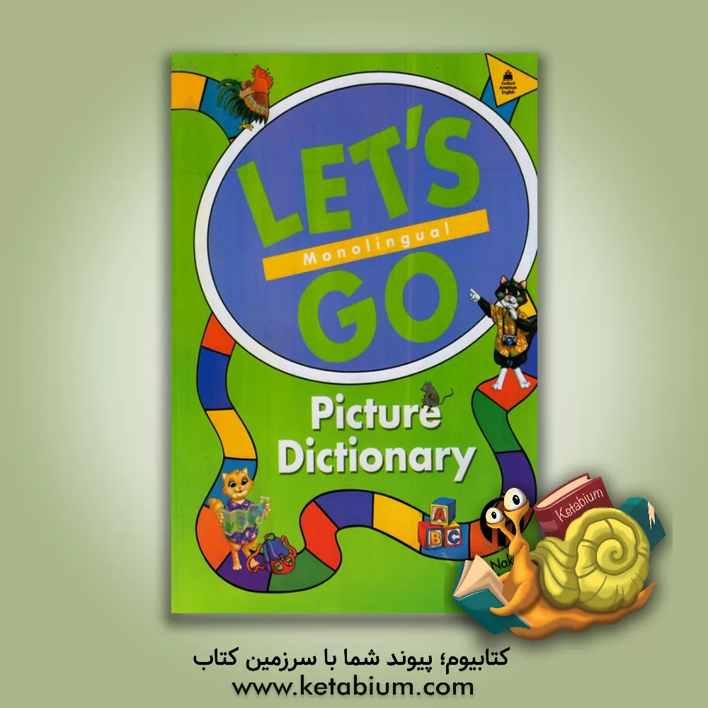 کتاب Let's go monolingual: picture dictionary اثر Barbara Hoskins