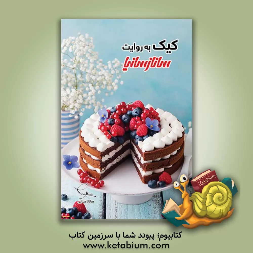 کتاب کیک به روایت ساناز و سانیا اثر ساناز مینایی